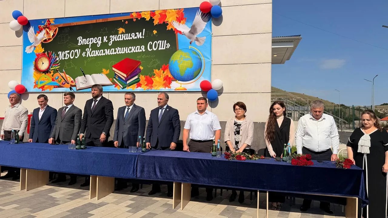 В Карабудахкентском районе открылась школа