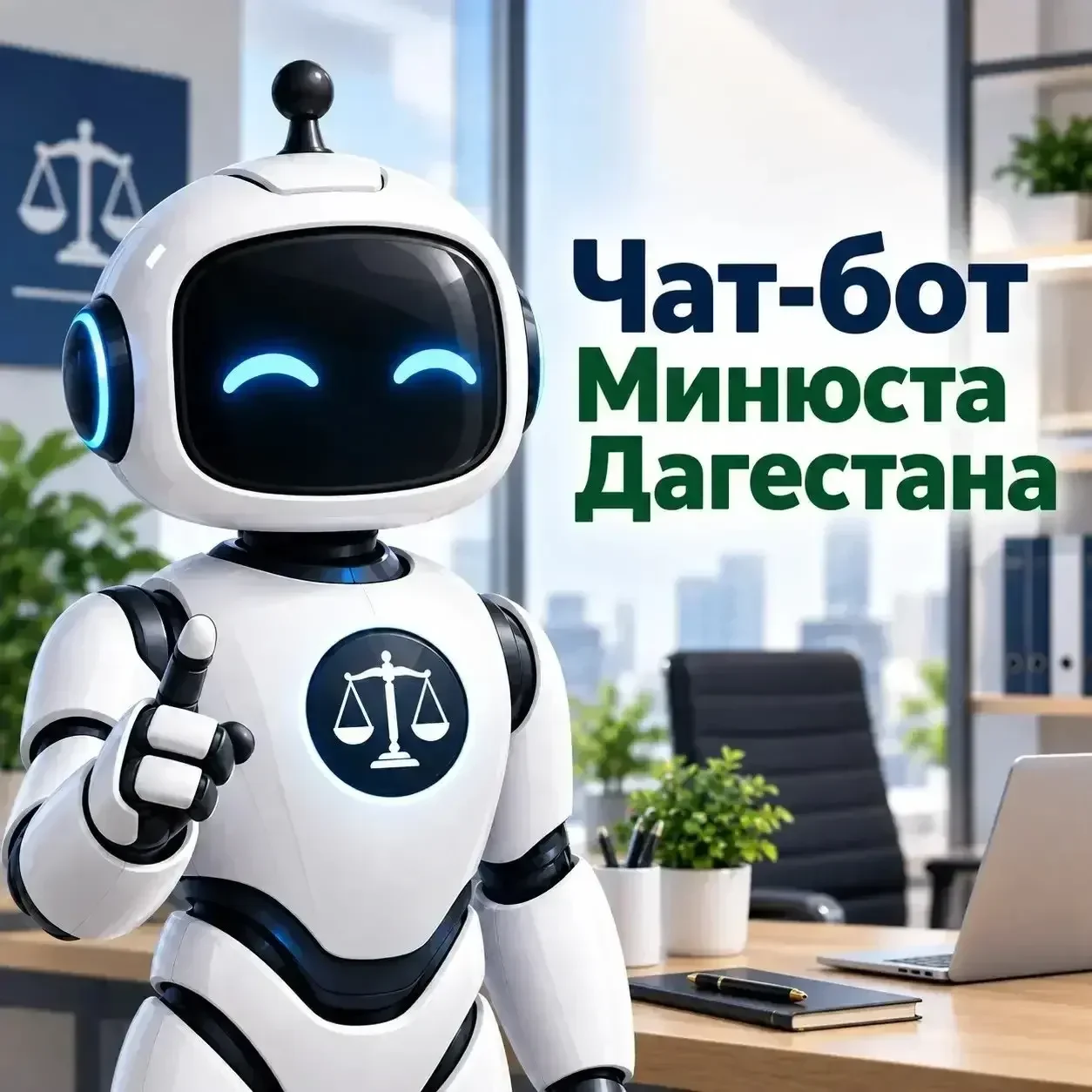 В Дагестане запустили чат-бот Минюста