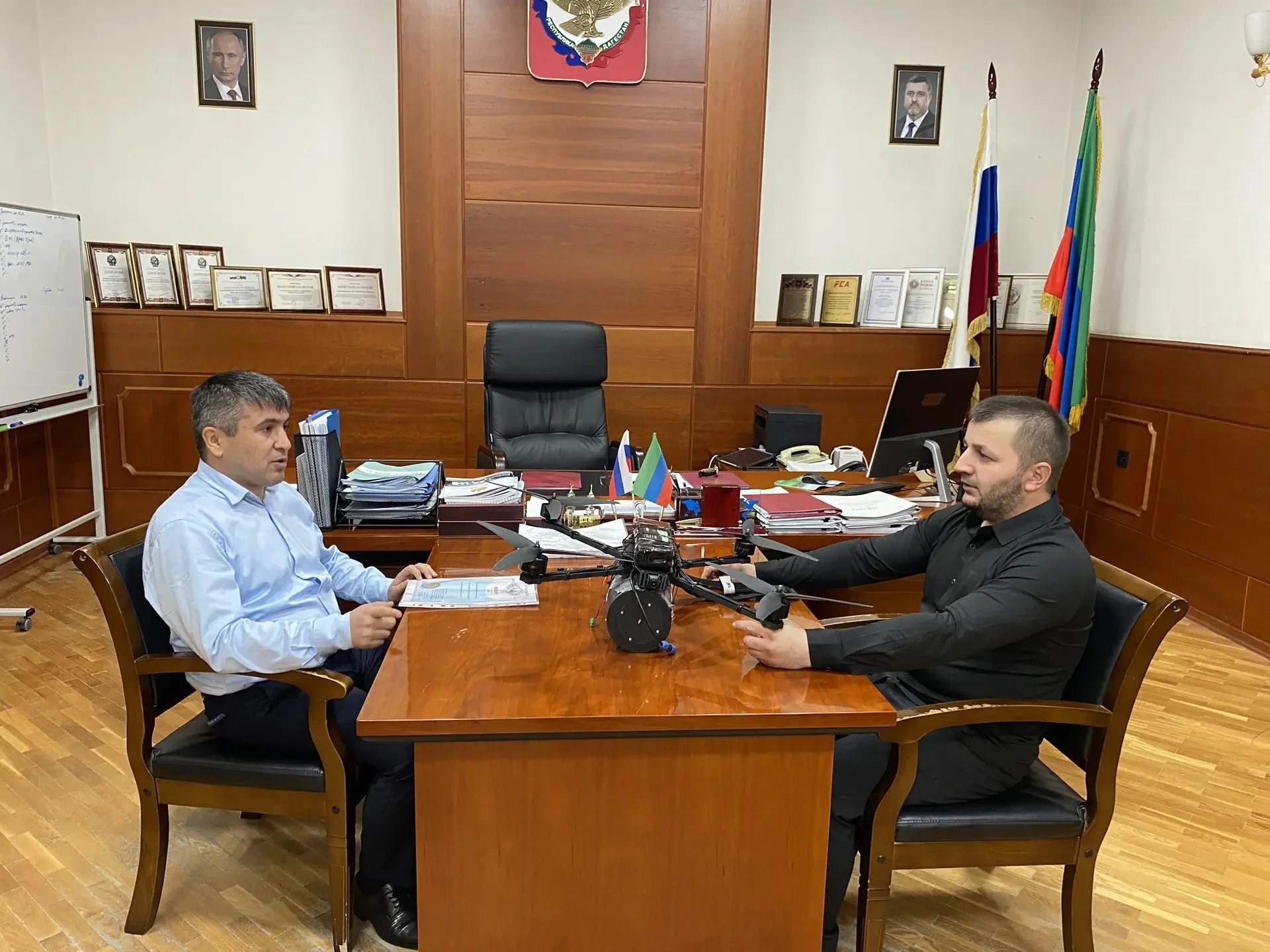 Магомед Мурадов из Кужника встретился с главой района