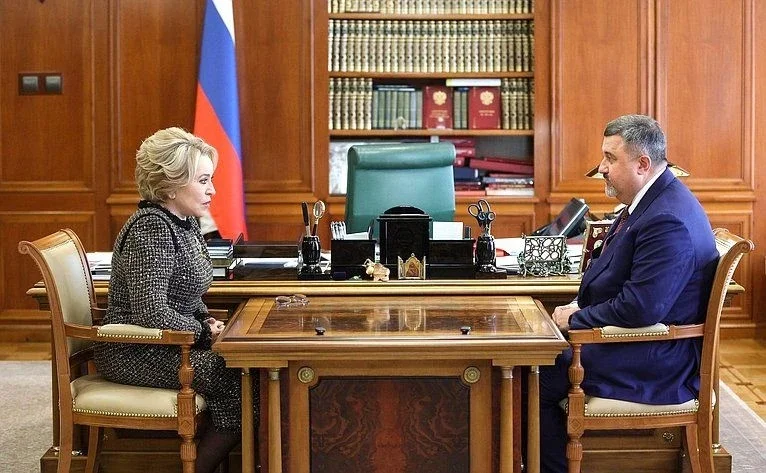 Валентина Матвиенко обсудила с главой Дагестана приоритеты развития региона