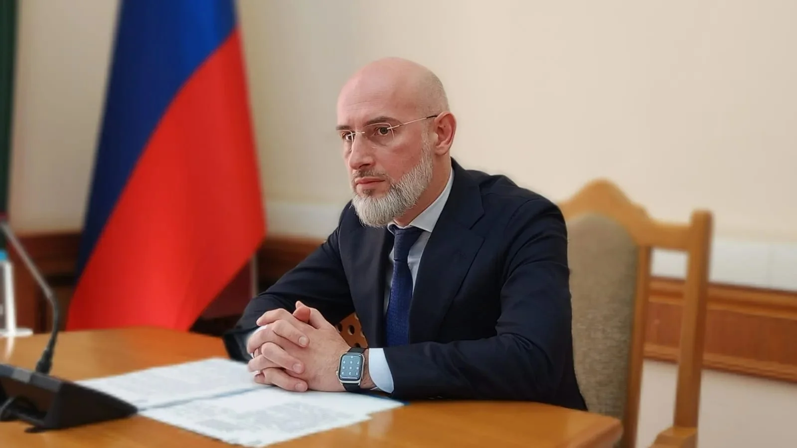 Магомед Чиркиев потребовал ускорить строительство школы в Дагестане