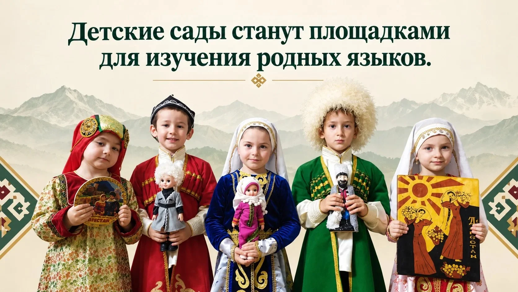 Дагестан: 37 детсадов апробируют родные языки