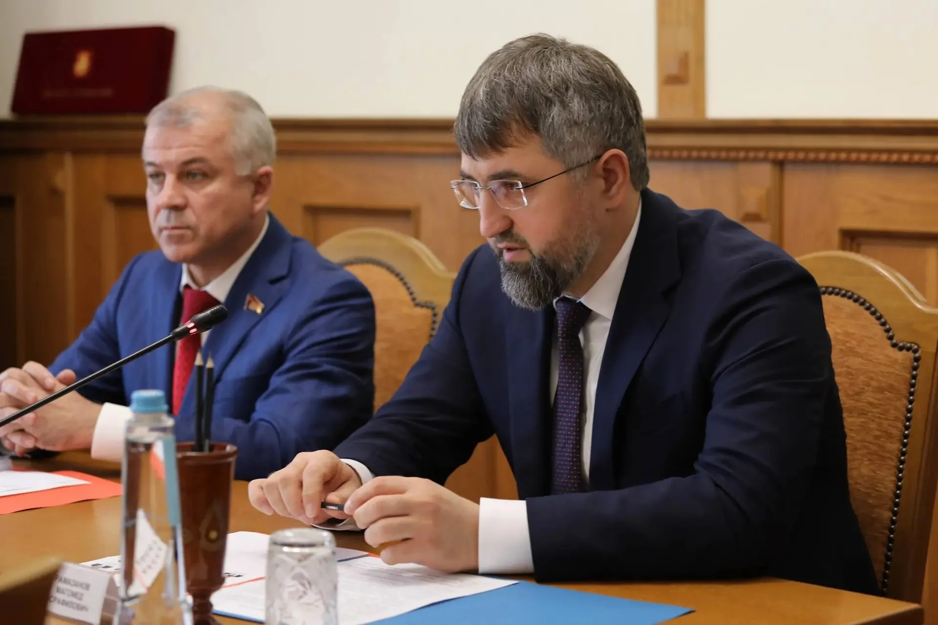 Магомед Рамазанов встретился с фракцией КПРФ в Дагестане