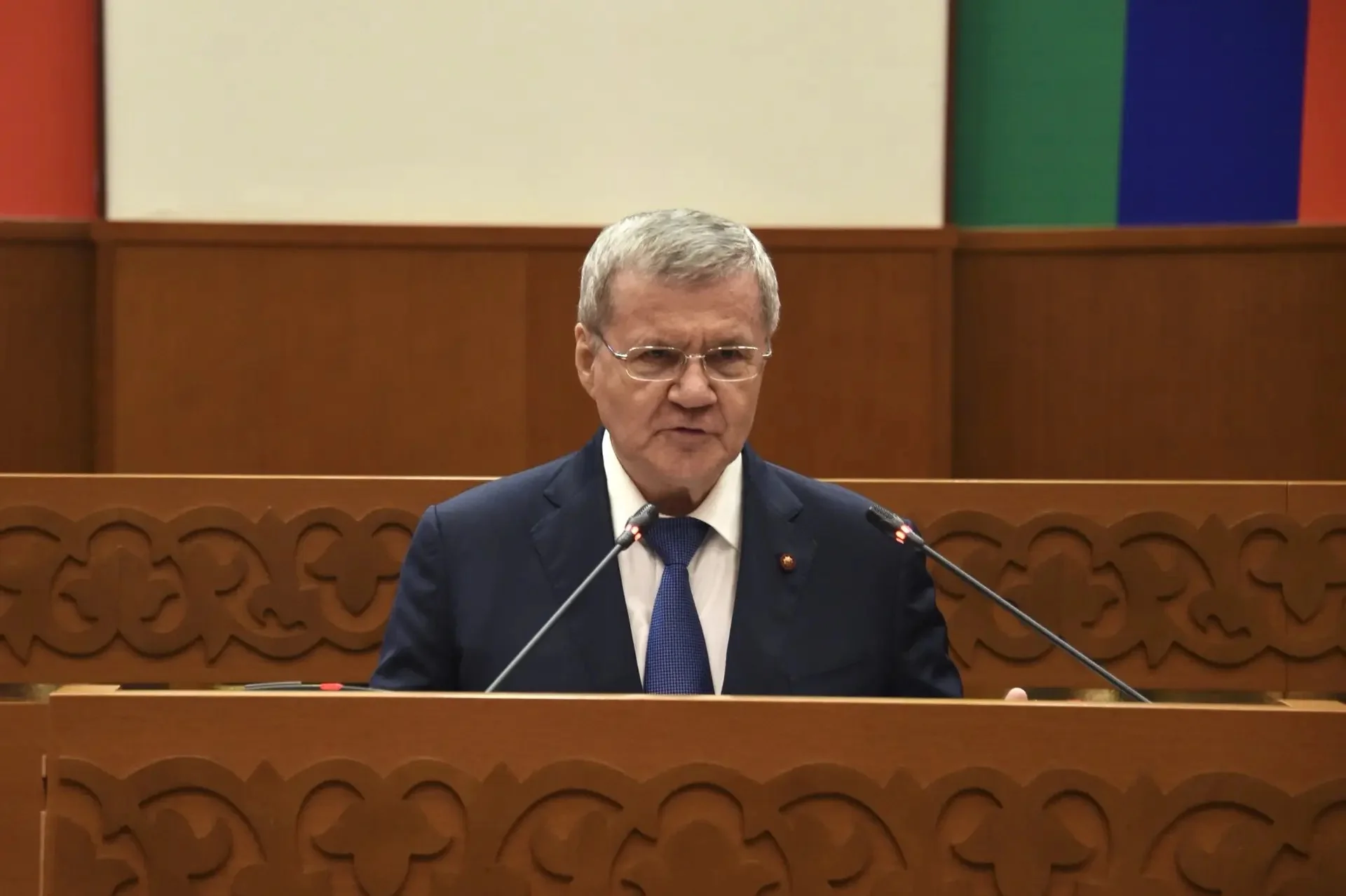 Юрий Чайка поздравил Фёдора Щукина с избранием Главой Дагестана