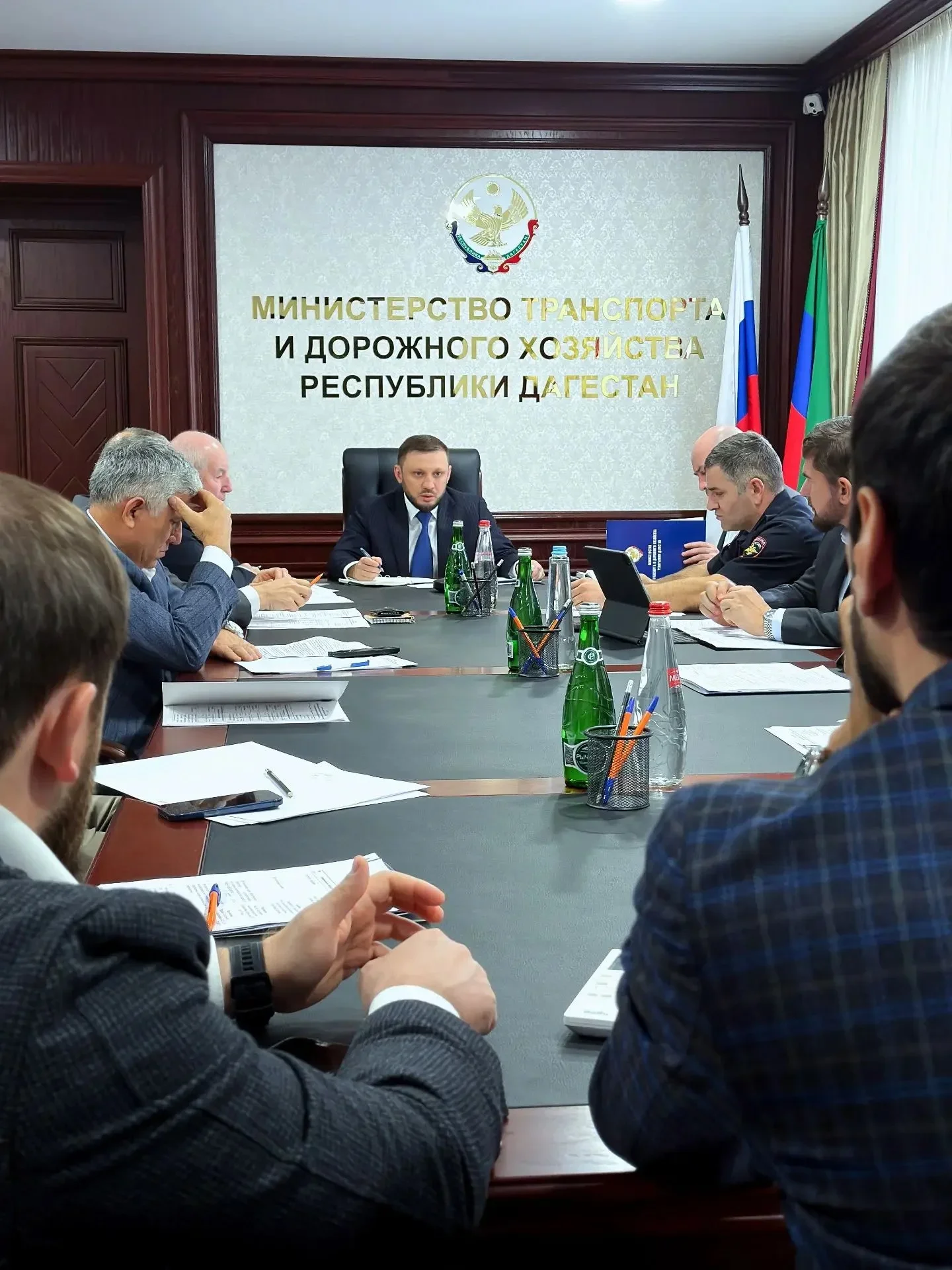 Джамбулат Гаджиев провел заседание по безопасности дорог