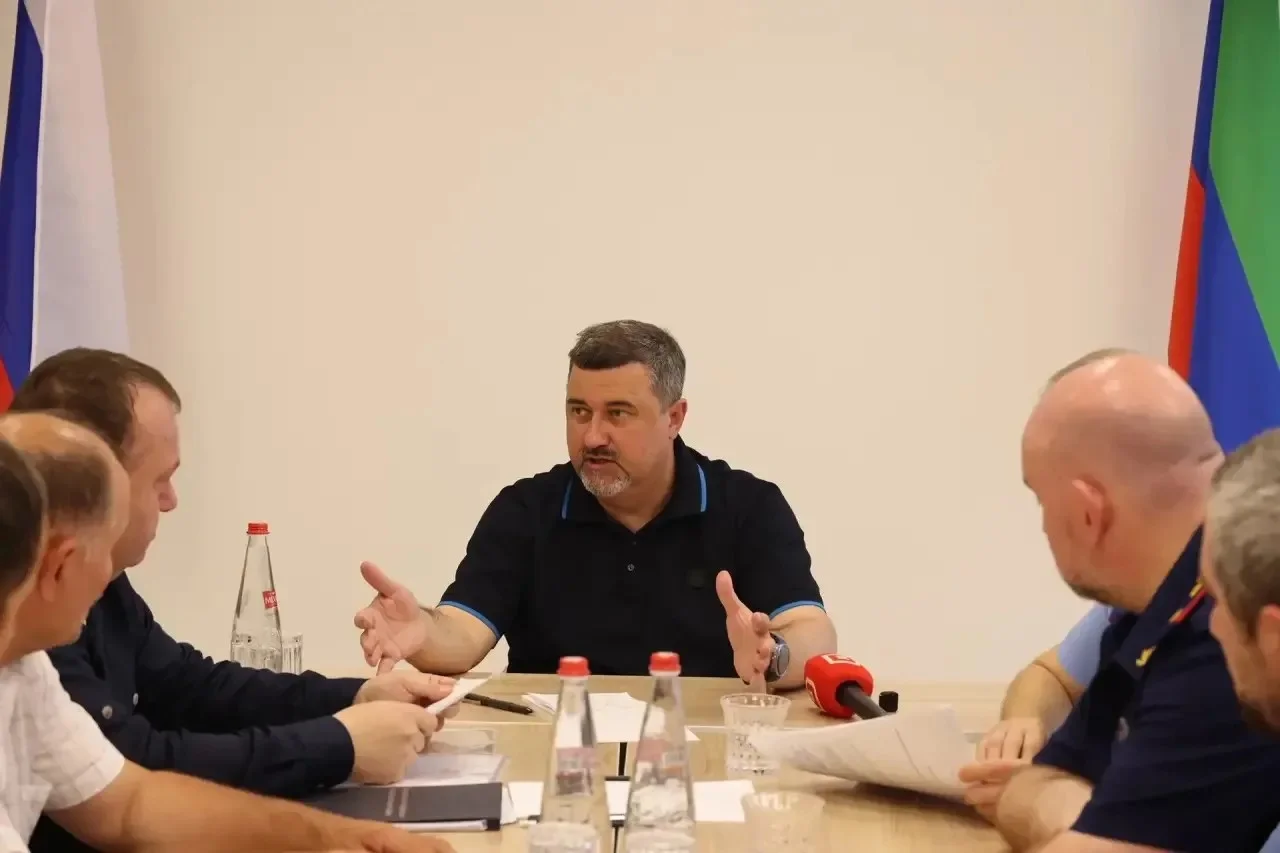 Фёдор Щукин провел совещание о паводках в Хасавюртовском районе