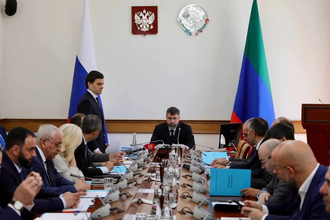 Магомед Рамазанов провел заседание Правительства Дагестана