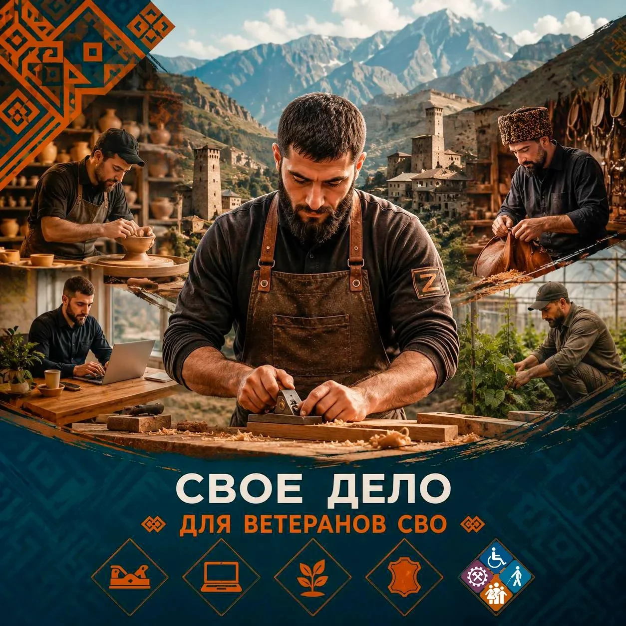 Ветеранам СВО до 350 тыс. на бизнес
