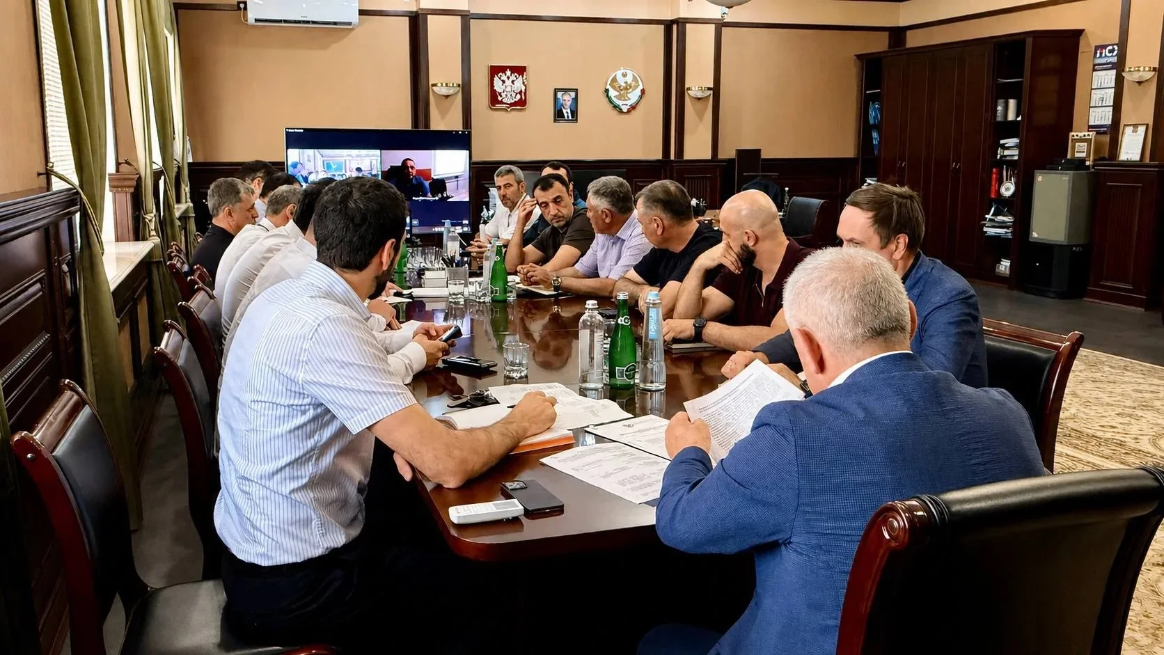 Завершена укладка бетона новой ВПП в Махачкале