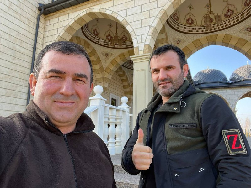 Абдулвахид Джаватов с другом выехали на передовую СВО