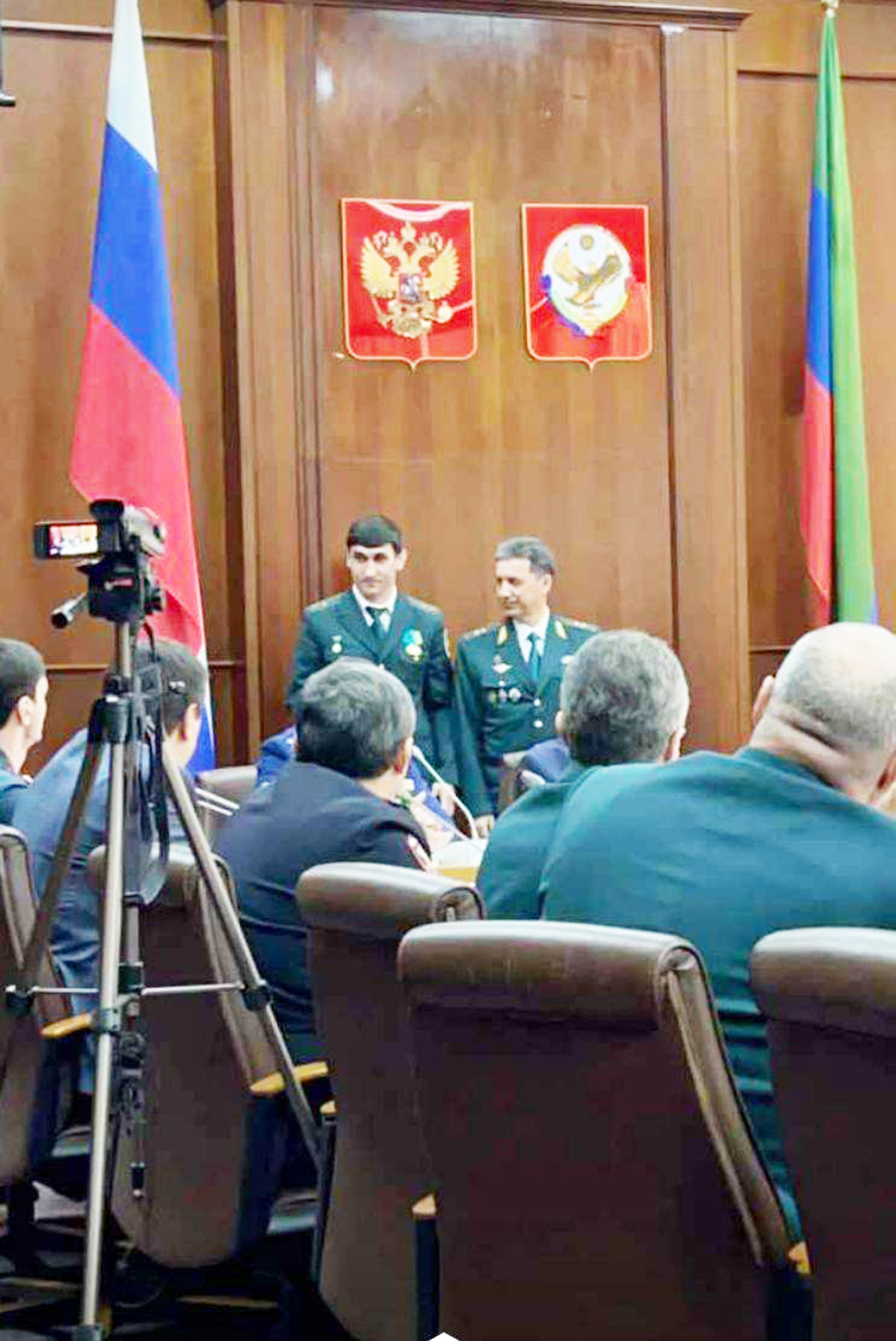 Медаль булан савгъатлангъан