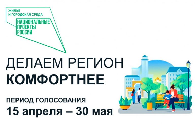 Началось рейтинговое голосование по отбору объектов благоустройства