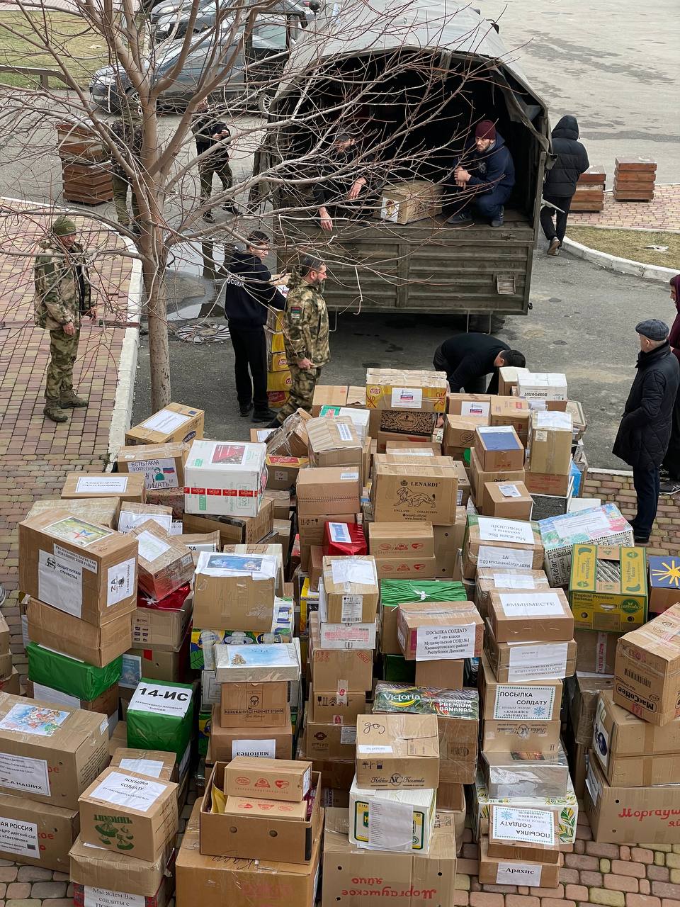 Дагестан - лидер по отправке гумпомощи в зону СВО