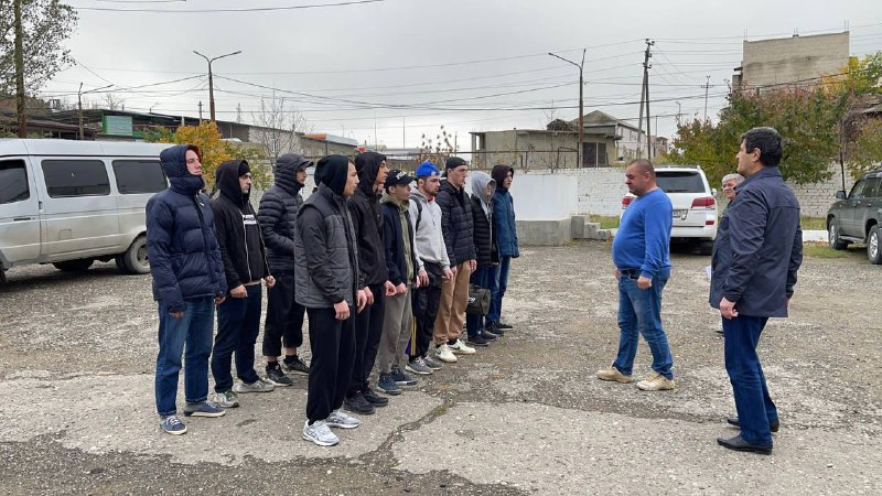 В Буйнакском районе осенний призыв активно продолжается