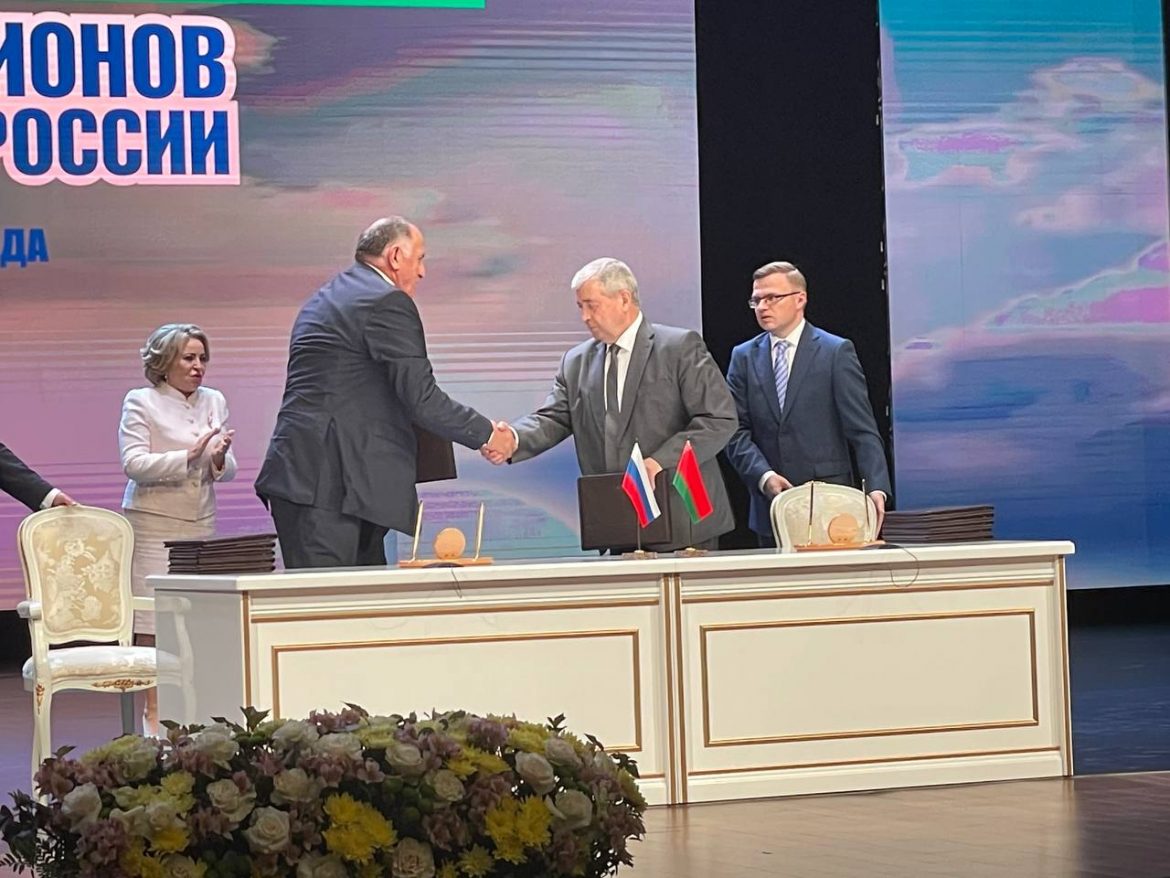 Республика Дагестан и Республика Беларусь подписали план мероприятий