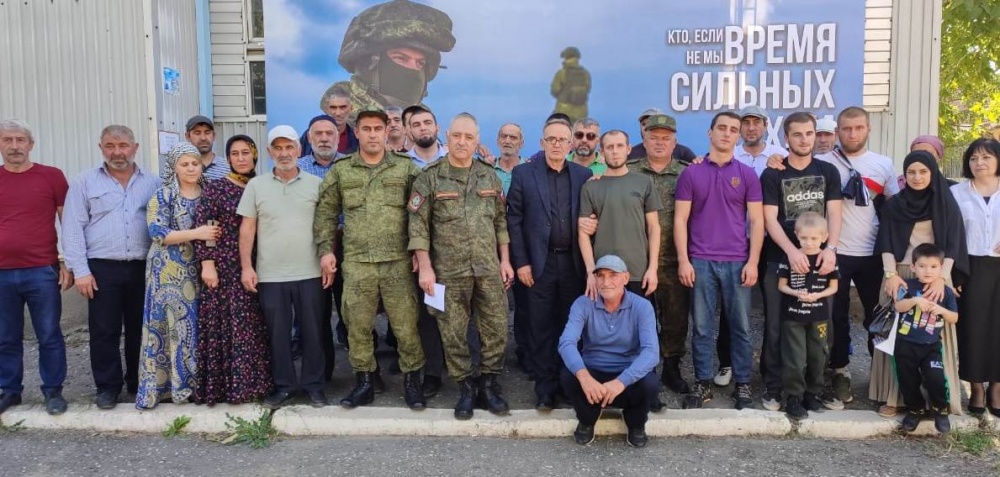 Очередная группа мобилизованных граждан Хасавюртовского района направлена на сборный пункт