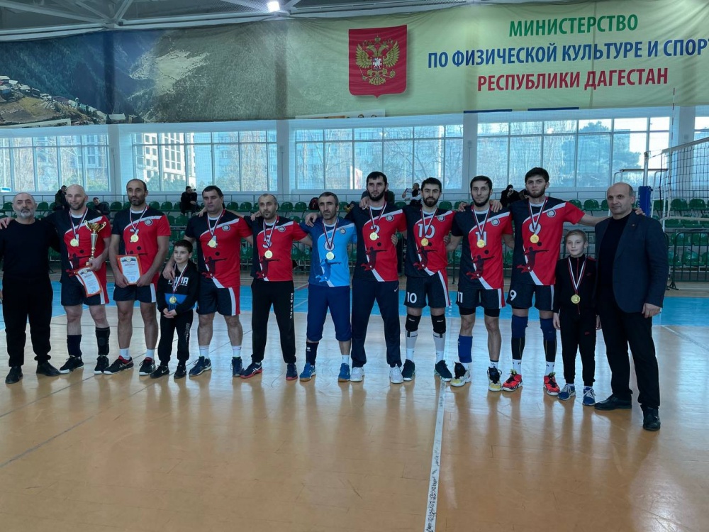 Волейбольная команда Хасавюртовского района – Чемпион Дагестана 2022