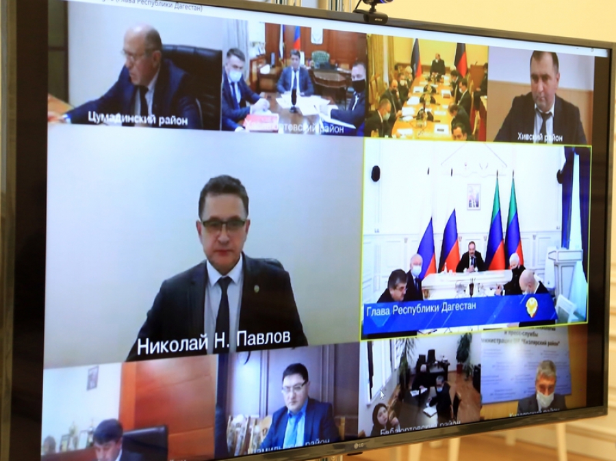 Сергей Меликов проводит очередное заседание Оперативного штаба