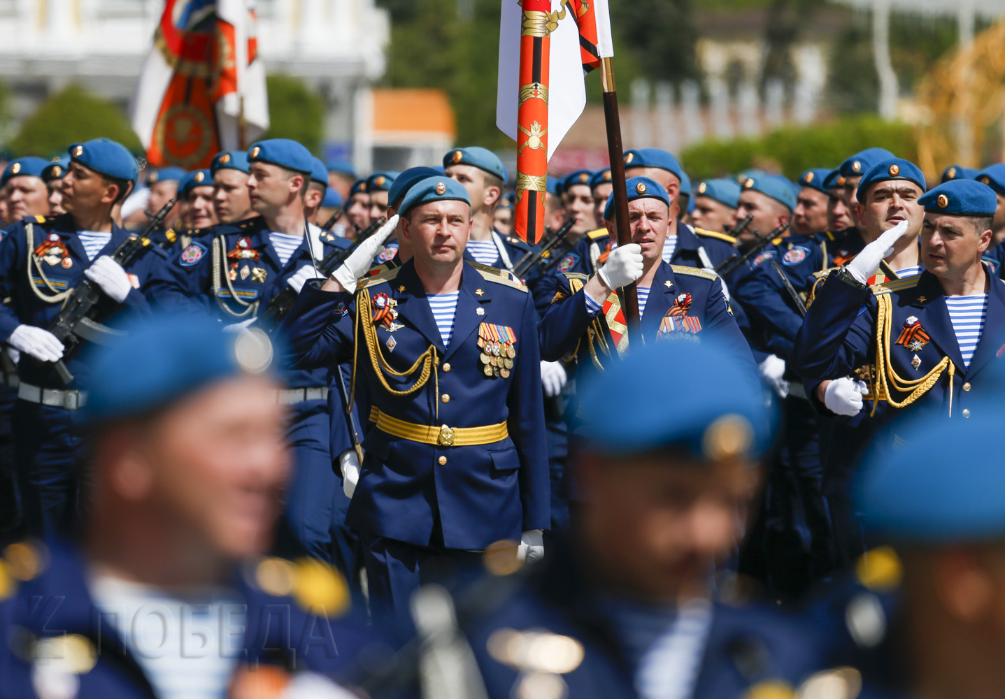 Каспийская флотилия готовится к параду Победы