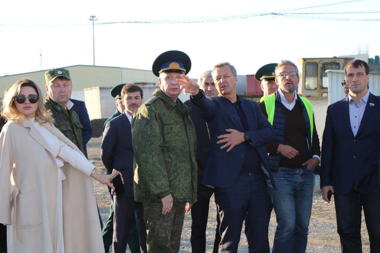 Три автомобильных пункта пропуска на границе Дагестана