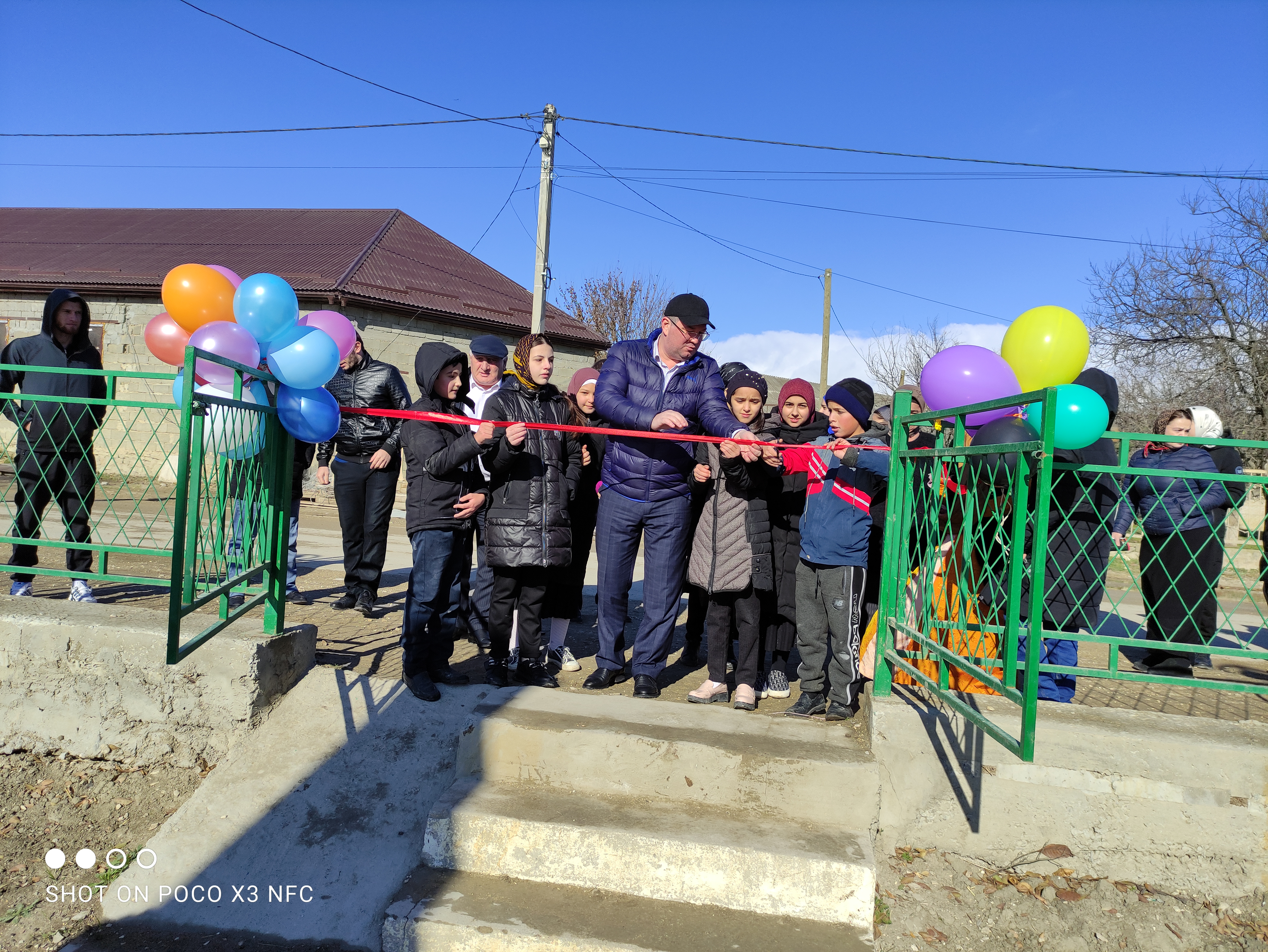 В рамках программы «Формирование комфортной городской среды» в селе Аданак открыли парк