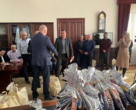 Махач Мусаев поздравил с Новым годом детей защитников Отечества