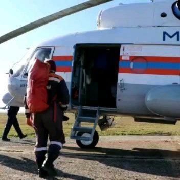 В Кизлярском районе на поиски пропавших рыбаков  привлечен вертолет МЧС России