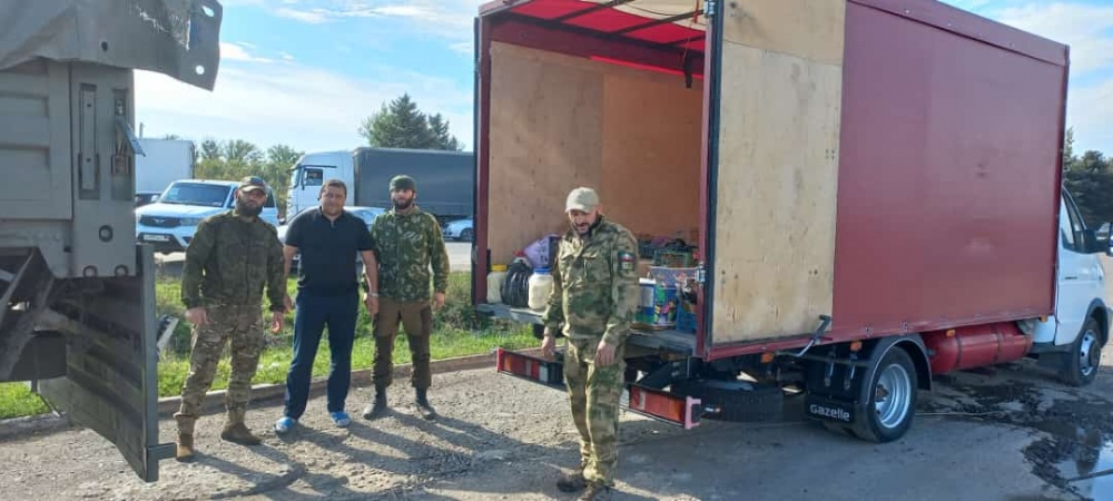 Жители села Шагада отправили более 4 тонн гуманитарной помощи