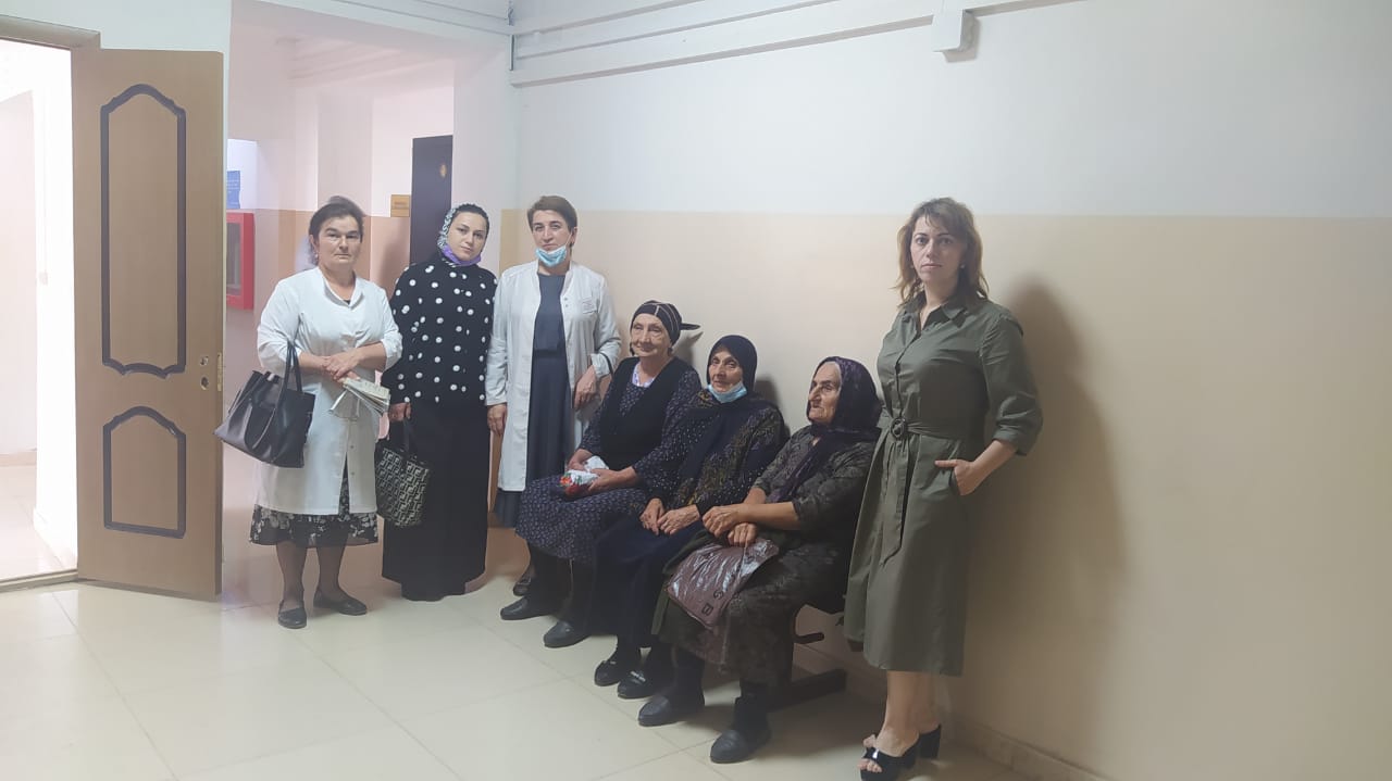 В Сулейман-Стальском районе очередной раз проявили заботу о пожилых гражданах