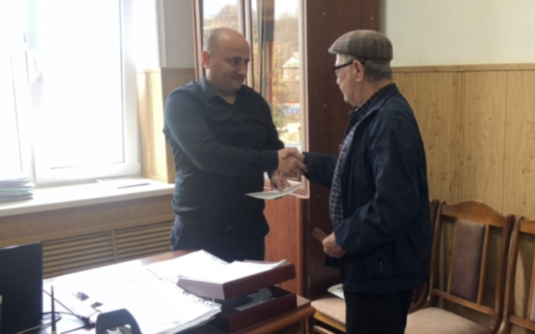 Ветеран Афганских событий получил жилищный сертификат