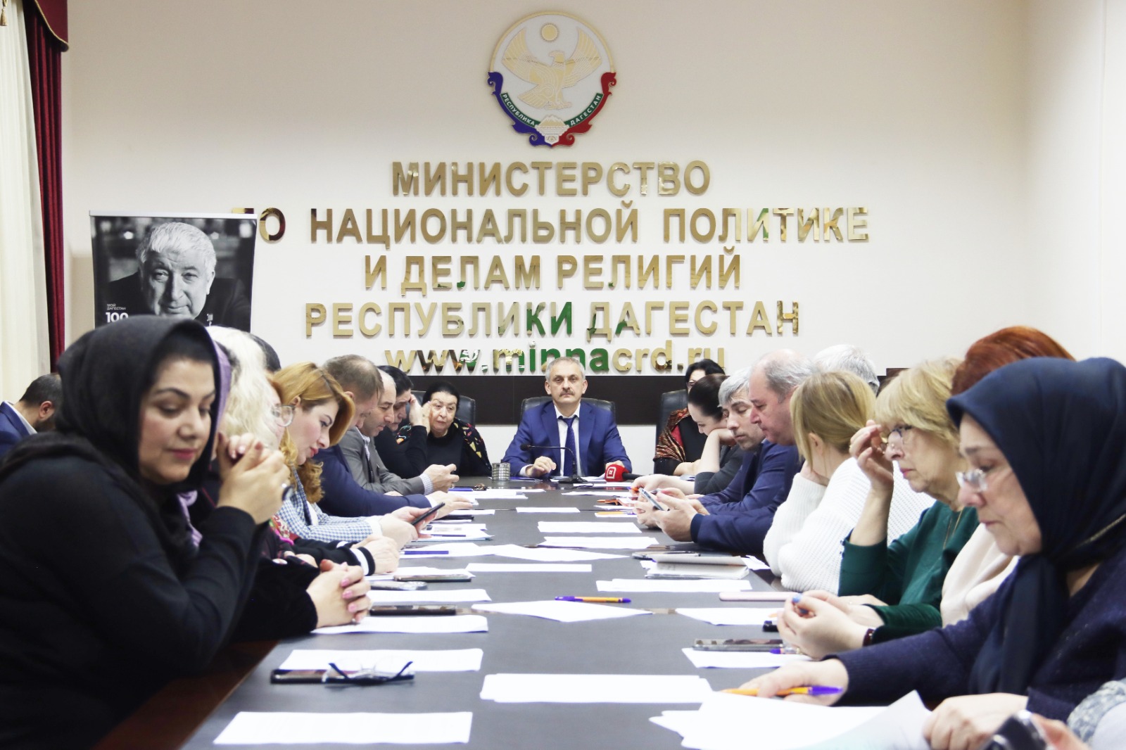 В Миннаце РД прошло заседание актива регионального отделения Комитета семей воинов Отечества