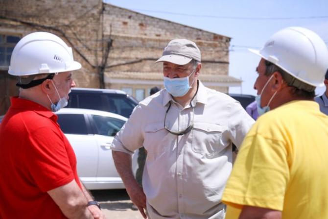 Сергей Меликов с рабочей поездкой прибыл в Южно-Сухокумск