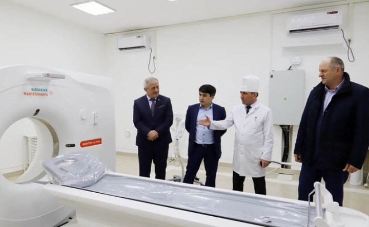 Новый современный компьютерный томограф получила ЦРБ Табасаранского района