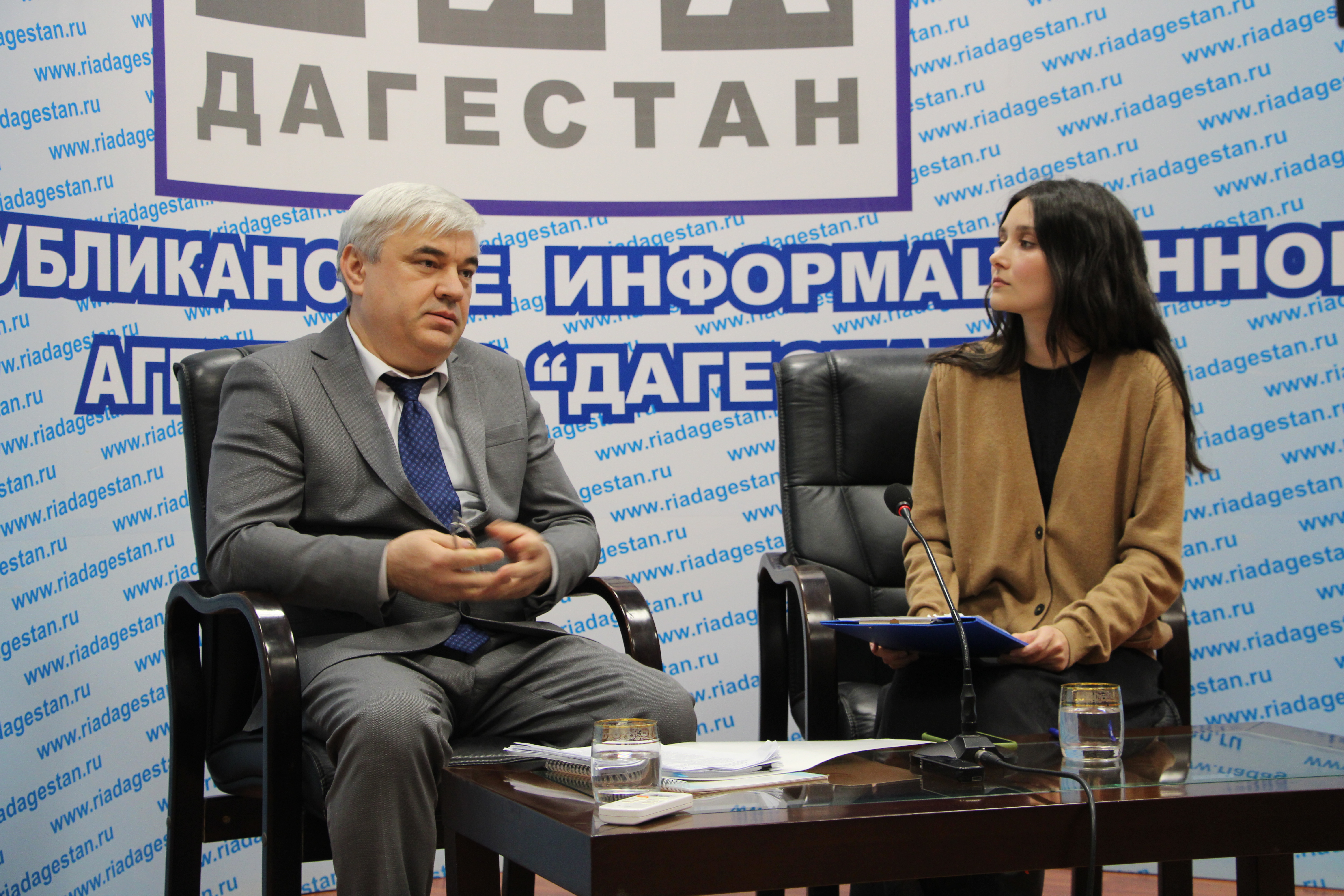 Пресс-конференция руководителя Службы государственного финконтроля Дагестан М.С. Ибрагимова