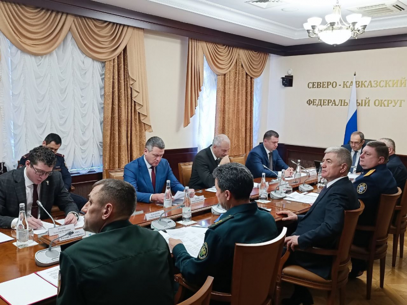 Сергей Меликов принял участие в Координационном совещании по вопросам безопасности под руководством Юрия Чайки