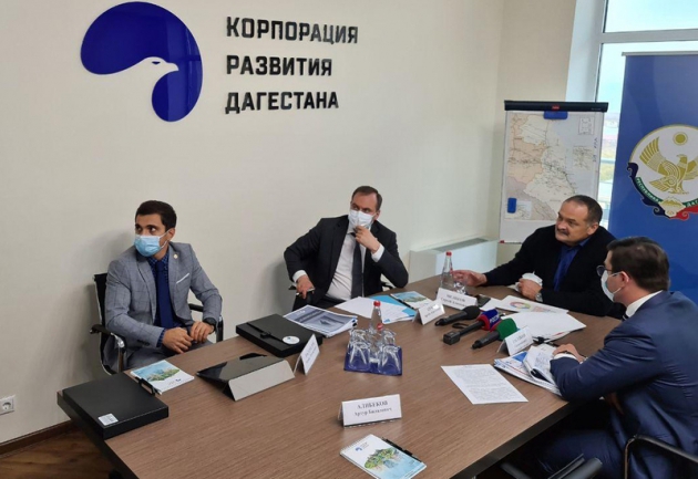 Сергей Меликов посетил Корпорацию развития Дагестана