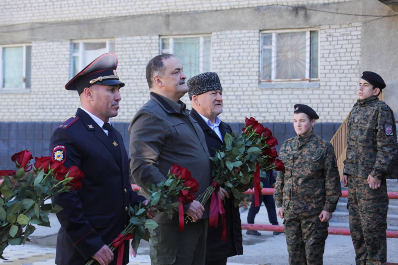 Глава Дагестана с рабочим визитом посетил Унцукульский район