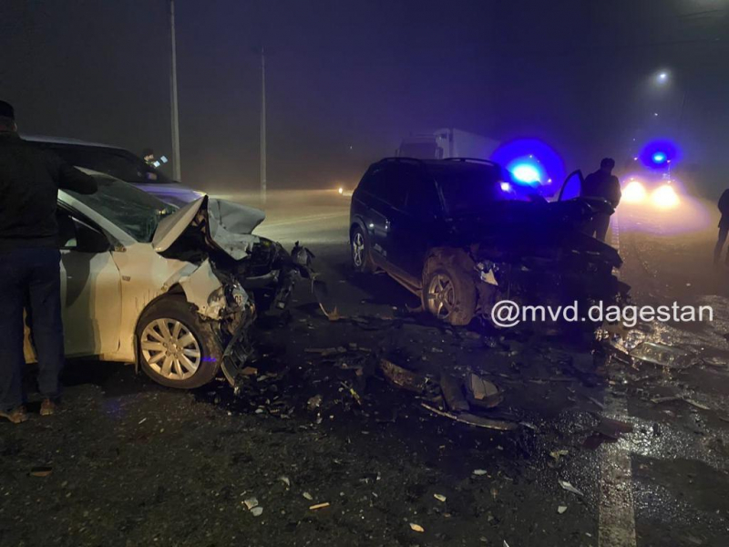 В Кизлярском районе столкнулись два Chevrolet со смертельным исходом