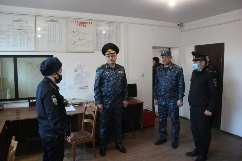 Генерал-полковник Сергей Бачурин посетил Левашинский район Дагестана