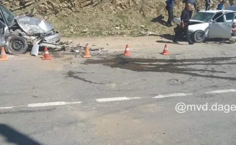 В Гунибском районе из-за аварии на дороге пострадали пять человек