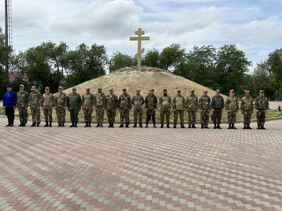 Терские казаки-добровольцы отправилась в зону СВО