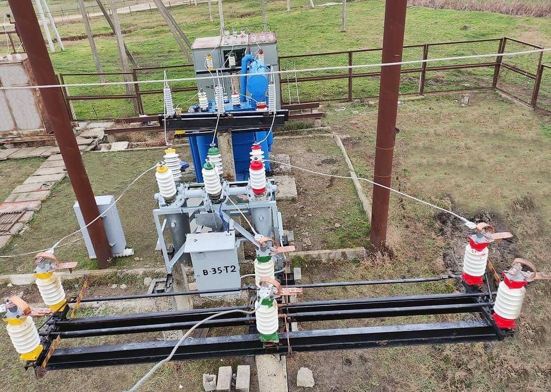 В Новолакском районе появился новый трансформатор