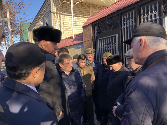 Абдулмуслимов выразил соболезнования семье Юнуса Магомедова из Нового Чиркея