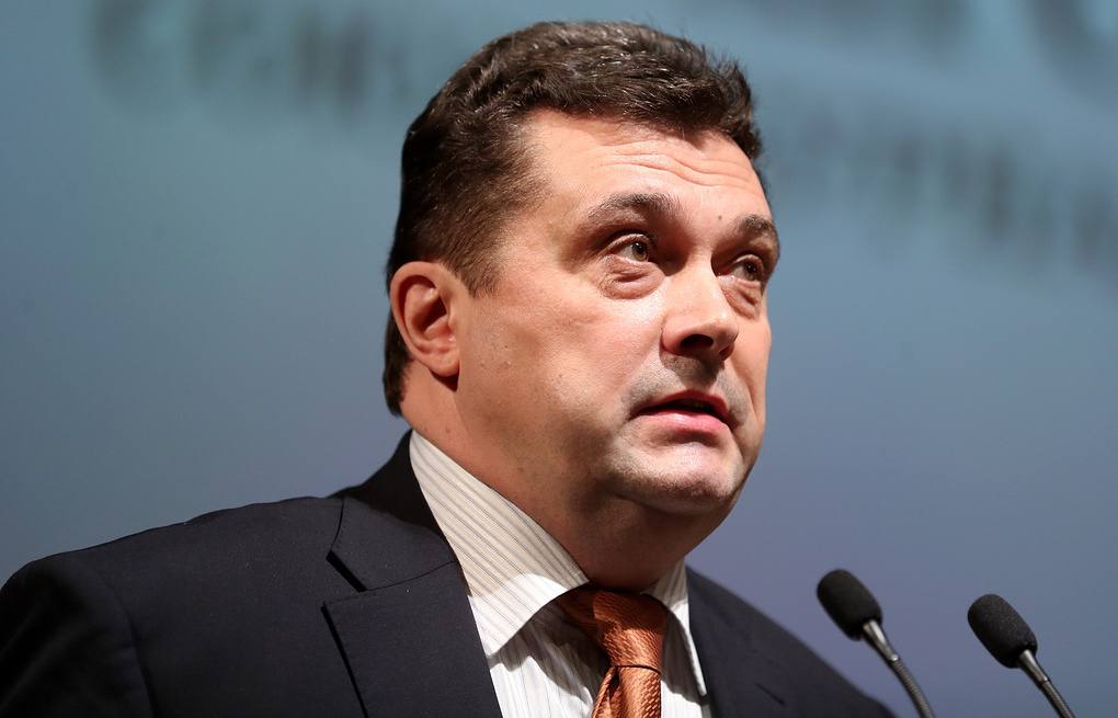Сергей Меликов наградил председателя Союза журналистов России Владимира Соловьёва
