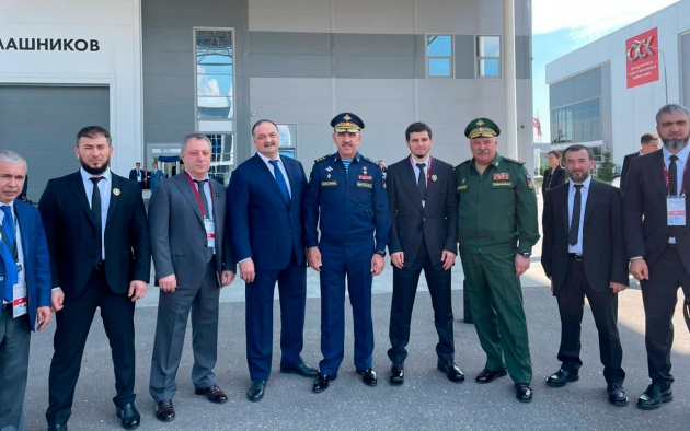 Сергей Меликов на открытии форума «Армия-2022»