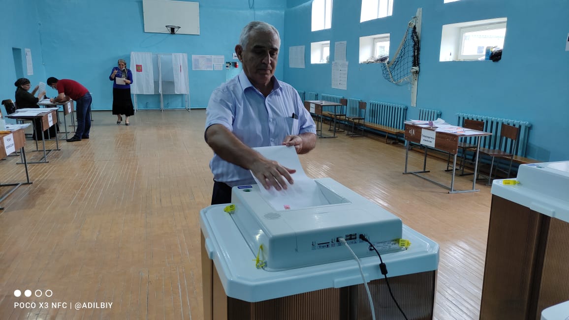 В Карабудахкентском районе голосование идет в штатном режиме