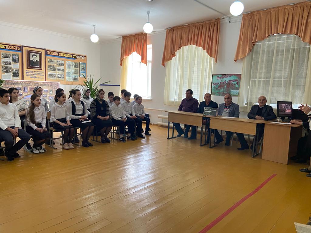 В Карабудахкентском районе состоялось мероприятие, посвященное Чернобыльской трагедии