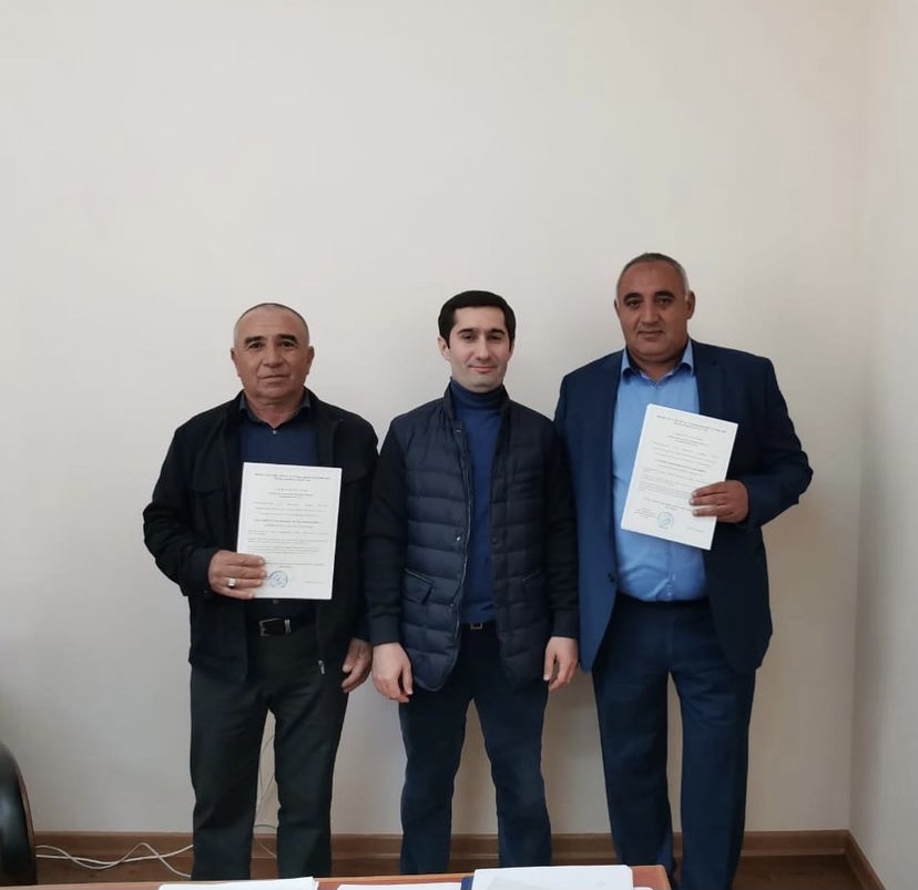Двум ветеранам Афганских событий Дербентского района вручили сертификаты на жилье