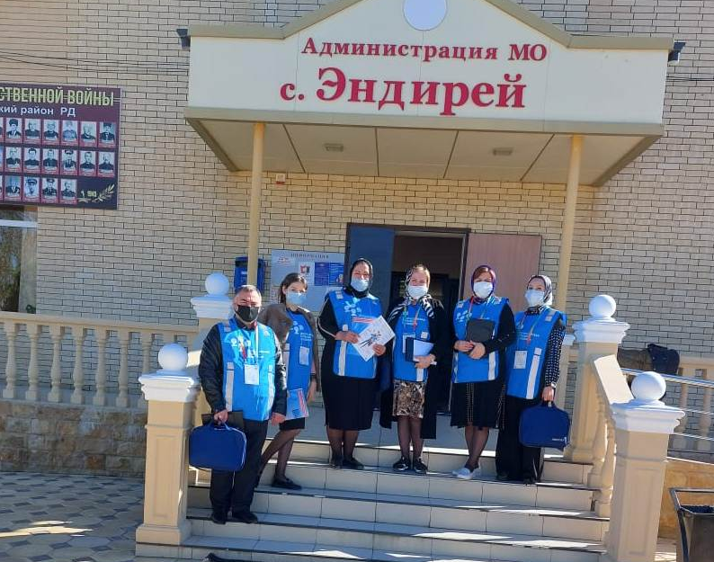 В Хасавюртовском районе  организовали 50 счетных и 303 переписных участков