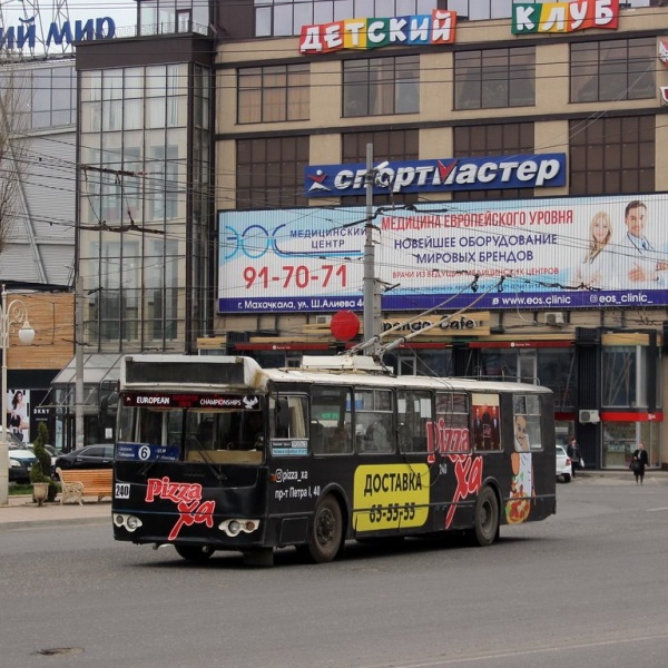 Свой экскурсионный троллейбус появился в Махачкале